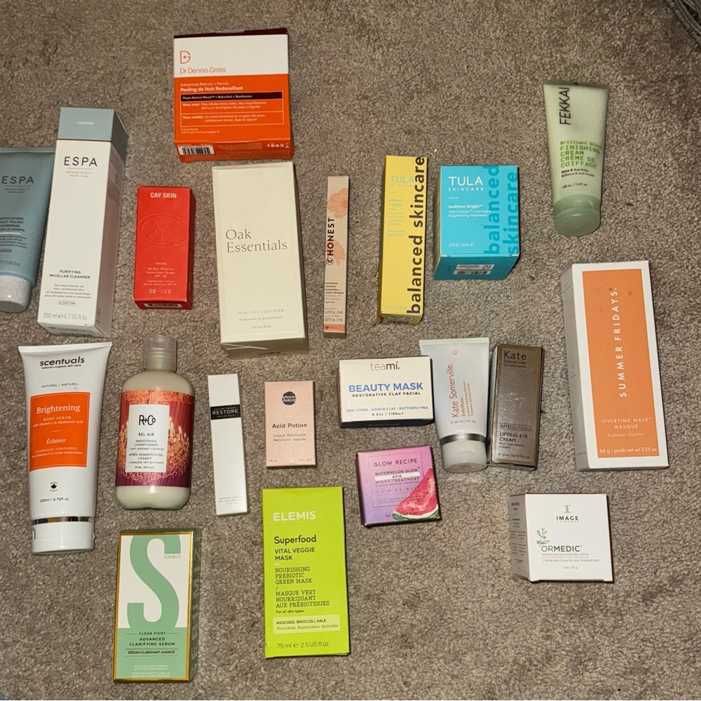 Skincare and Beauty Product Collection